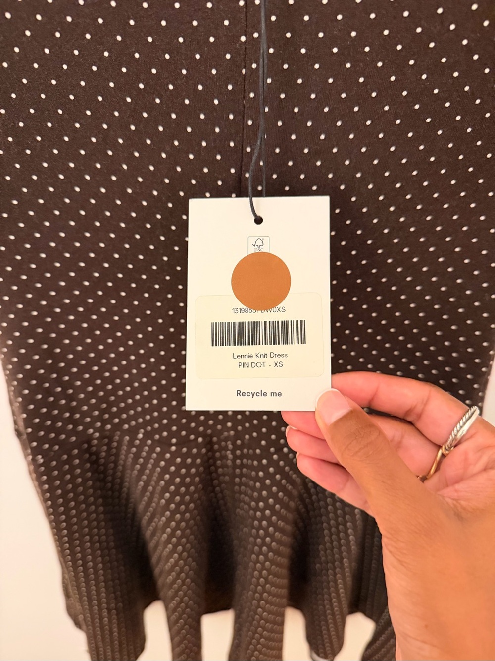 Reformation Lennie Knit Dress NWT - Picture 3 of 5
